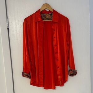 Robert graham men’s silk long sleeve